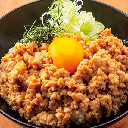 旨辛鶏そぼろ丼