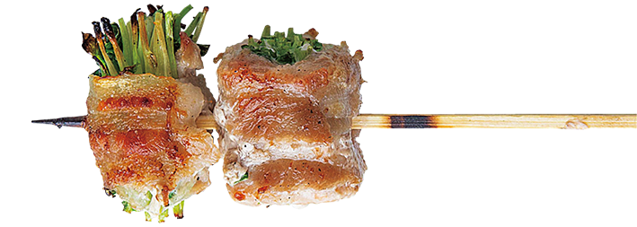 豆苗豚巻